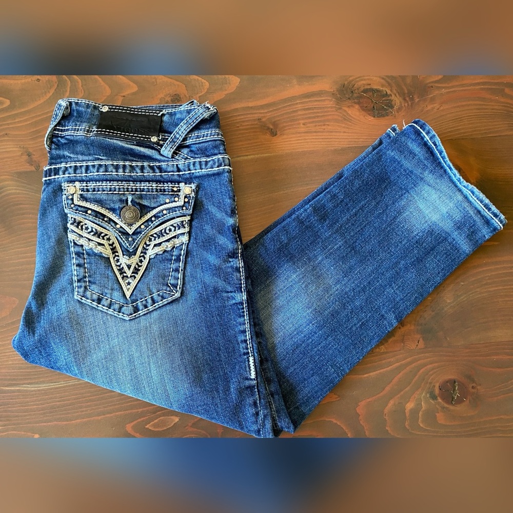 Vigors Denim Capris. Size 7